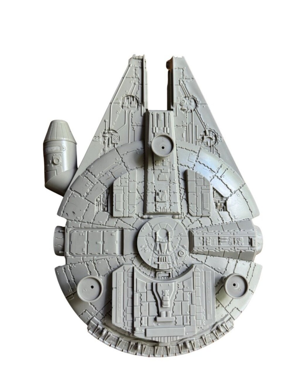 Vintage Star Wars Micro Machines Death Star Millennium Falcon Double Takes Plate - Picture 2 of 15